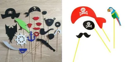 costume Partidul Piraților cu mâinile lor (lor) Costume Pirate Party cu propriile lor mâini