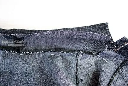 Alterarea jachete denim în mâinile proprii femei