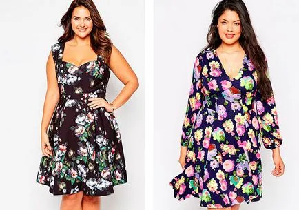 Rochie cu o fotografie imprimeu floral (florale) Rochie cu florale fotografii de imprimare