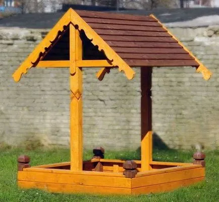 Sandpit pentru copii în a da idei și fotografii, casa de vis (cum să faci o cutie cu nisip) Sandpit pentru copii în a da idei și fotografii, casa de vis