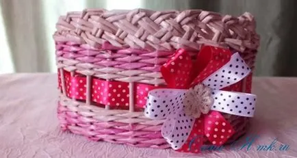 hârtie Basketry pentru incepatori maestru clasa cu video (tesut) hârtie Basketry pentru începători Master class cu video