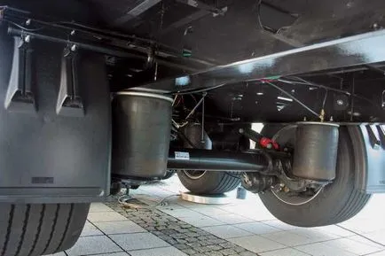 Suspensie pneumatică cu instalarea mâinile lor, foto, video