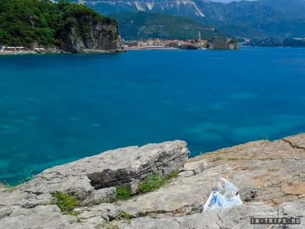 Plaja Mogren în Budva, foto, harta, recenzii (turisti copii mici) Plaja Mogren în Budva, fotografie, hartă, comentarii