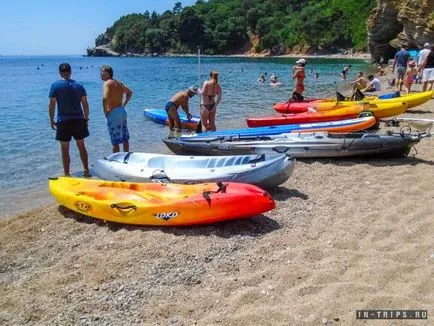 Plaja Mogren Budva, fotografii, hartă, recenzii (Mogren) Plaja Mogren în Budva, fotografie, hartă, comentarii