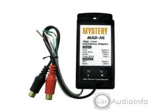 Conectarea subwoofer-ului la sfaturi de instrucțiuni de radio din fabrică