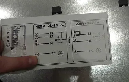 Conectarea plitei la inducție electrică suprafață de conectare pentru mufa
