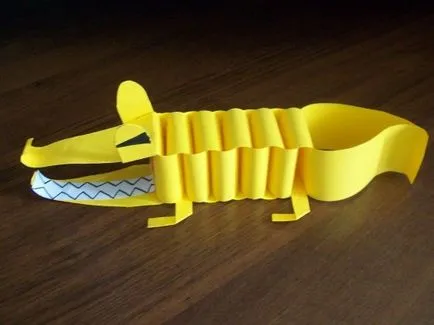 Hack hârtie crocodil face origami pentru copii