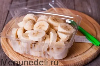 Sfat util - cum să înghețe bananelor