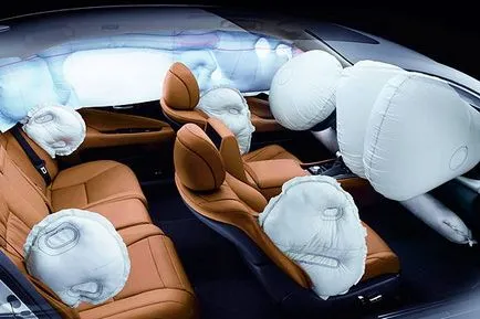 Airbag-uri în vehicul (airbag) - ceea ce este în acest scop, dispozitivul și principiul (auto) Airbag-uri în vehicul (airbag) - ceea ce este în acest scop, dispozitivul și principiul de funcționare