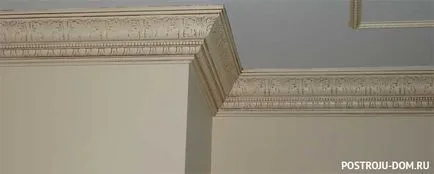 Plafonul plinte - cum ar fi lipire instrucțiuni pas cu pas (plafon) Plafonul plinte - cum ar fi lipire ghid pas cu pas