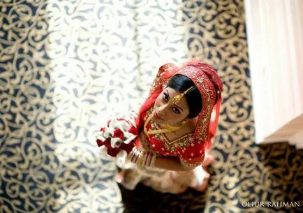 fotografii portret de mirese din India (machiaj) fotografii portret de mirese din India