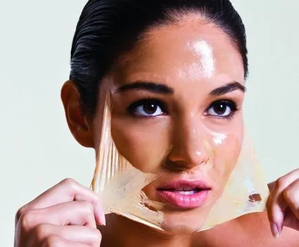 După peeling roșu feței și senzația de mâncărime