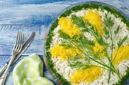 salate festive idei de design și rețete