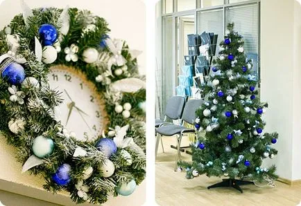 Exemple de decor de birou creativ pentru noul an cu o fotografie, zatusim! (Biroul de proiectare pentru noul an) Exemple de decor de birou creativ pentru noul an cu o fotografie, zatusim!
