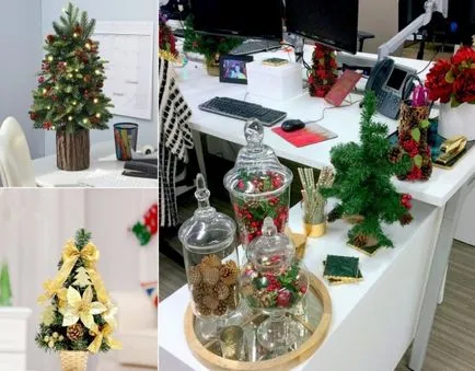 Exemple de decor de birou creativ pentru noul an cu o fotografie, zatusim! (Decoreaza biroul pentru noul an, fotografie) Exemple de decor de birou creativ pentru noul an cu o fotografie, zatusim!