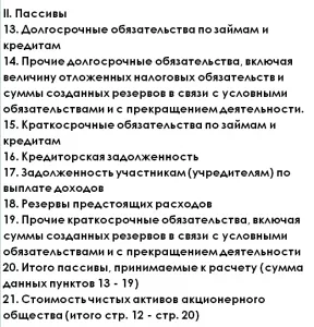 Calculul activelor nete