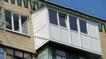 Extinderea balcoane pe placa de bază, o creștere de cât de mult este posibil, fără permisiunea în Hrușciov,