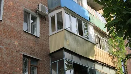 Extinderea balcoane pe placa de bază, o creștere de cât de mult este posibil, fără permisiunea în Hrușciov,