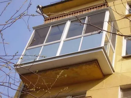 Extinderea balcoane pe placa de bază, o creștere de cât de mult este posibil, fără permisiunea în Hrușciov,