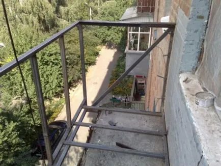 Extinderea balcoane (37 poze) proiect, fără permisiune și GOST pe placa de bază în Hrușciov
