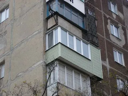 Extinderea balcoane pe placa de bază, o creștere de cât de mult este posibil, fără permisiunea în Hrușciov,