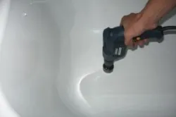 Reparație de căzi de baie de smalț din fonta, acril