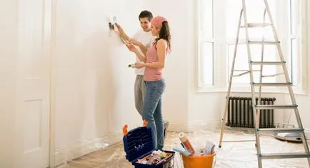 Repararea și decorarea pereților cu secțiunea lor mâinile a site-ului