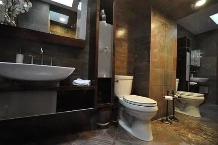 Repararea de opțiuni de baie și de proiectare toaletă, chestii de interior
