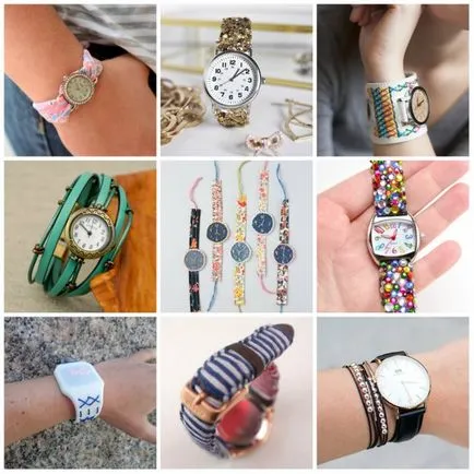 mâinile watchband - 5 idei amuzante