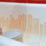 Restaurarea căzi de baie din fontă, turnate vechi baie de fier (baie) Restaurarea căzi de baie din fontă, vechi cada de baie din fontă