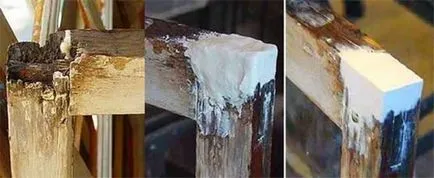 Restaurarea din lemn utilizator ferestre repara propriile lor mâini