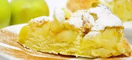 reteta Charlotte cu mere în cuptor - modul de a găti plăcintă cu mere clasic luxuriante și delicioase