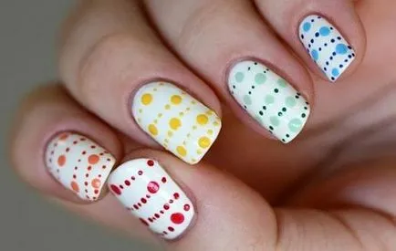 Figurile DOTS secvență pe unghii și exemple (DOTS) Cifrele de pe unghii DOTS secvență și exemple
