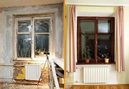 Restaurarea din lemn utilizator ferestre repara propriile lor mâini
