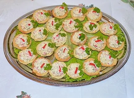 Rețete de preparate din bețe de crab fast-food (de gătit) Rețete feluri de mâncare de crab bastoane de fast-food