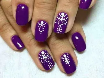 Figurile DOTS secvență pe unghii și exemple (DOTS) Cifrele de pe unghii DOTS secvență și exemple