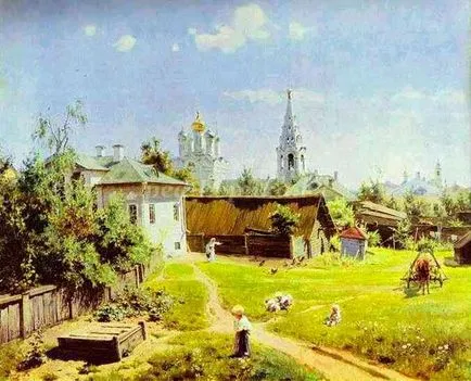 Desen etape peisaj primăvară (peisaj) Desen etape peisaj de primăvară