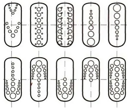 Cifrele de pe unghii DOTS de secvență și exemple (DOTS pentru proiectarea unghiilor de utilizare) Cifrele de pe unghii DOTS secvență și exemple