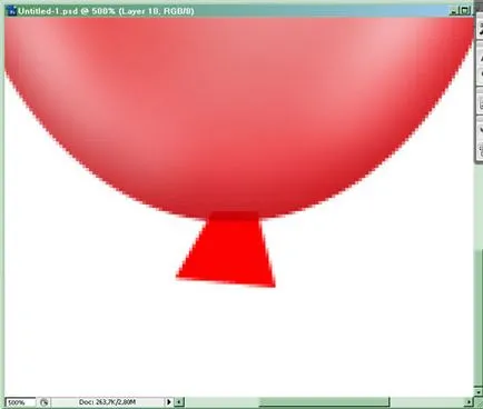 Desenul balonul în Photoshop (talon) Desenați un balon în Photoshop