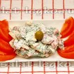 Salata cu rosii brânză și castraveți, reteta cu fotografie (reteta) Salata cu rosii brânză și castraveți, reteta cu fotografie