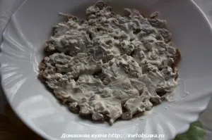 Salata cu rosii si carne, preparate de casă (carne) Salata cu rosii si carne, de gătit acasă