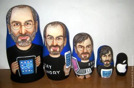 Painted atelier Matryoshka pentru începători cu șabloane și fotografie (Semionov papusa cuiburi) Painted atelier Matryoshka pentru începători cu șabloane și fotografie