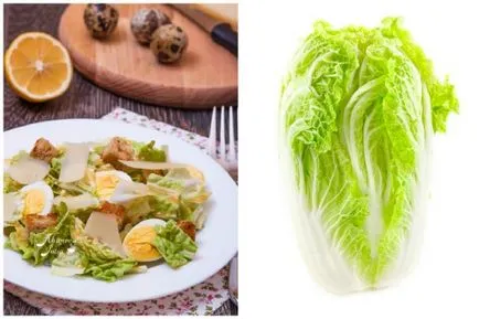 Salata Caesar cu kapustoy- cel mai bun pas cu pas rețete