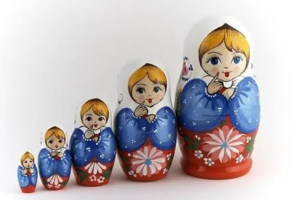Painted Matryoshka master-class pentru începători și șabloane foto (template-uri) Painted atelier Matryoshka pentru începători cu șabloane și fotografie