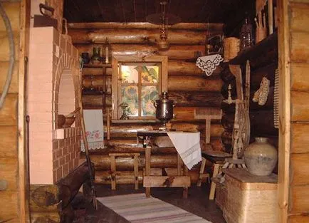 casa rusă - strămoșii tehnologie de construcție