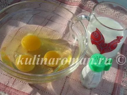 Salata cu omletă și pui afumat, retete delicioase (rețete) Salata cu omletă și pui afumat, retete delicioase
