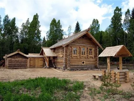 casa rusă - strămoșii tehnologie de construcție