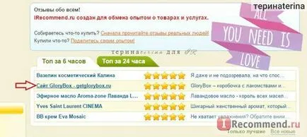 Site-ul Review-uri - „succes stealth în irecommend modul de a face cum să ajungă la partea de sus, eu - publică