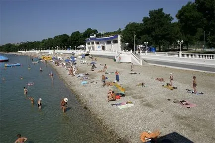 Cele mai populare plaje din Gelendzhik (camping Cape Coast subțire) Cele mai populare plaje din Gelendzhik