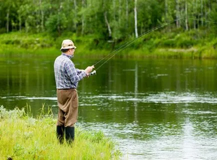 Site-ul este despre pescuit și pescari